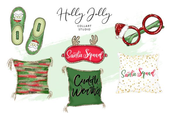 Christmas Illustrations & Hand-Drawn Accessories
