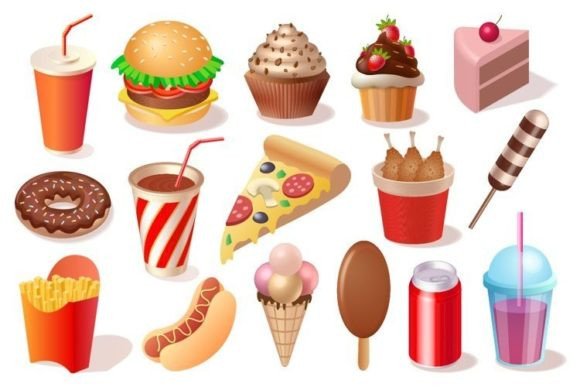 Fast Food Illustrations: Elevate Your Visual Content