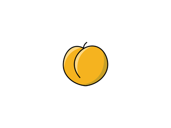 Fruit Peach Illustrations: Design Assets for Modern Branding