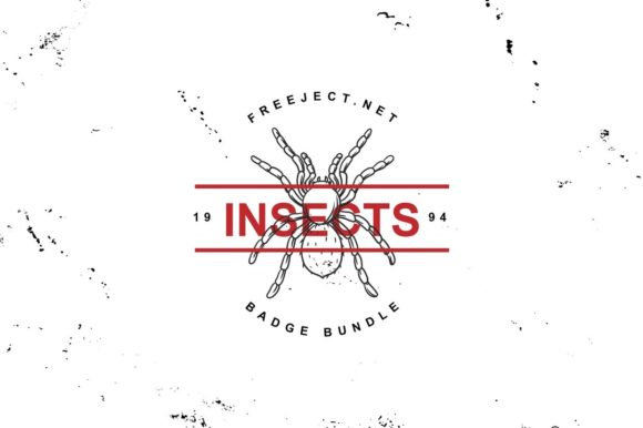 INSECT Illustrations & Logo Kit: Horror & Power for Bold Brands