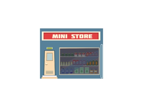 Isometric Mini Store Illustrations: A Fresh Take on Modern Design Assets