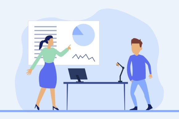 Office Work Illustrations: Clean Vector Assets for Modern Design