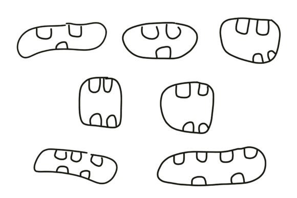 Playful Personality: Using Cartoon Mouth Illustrations