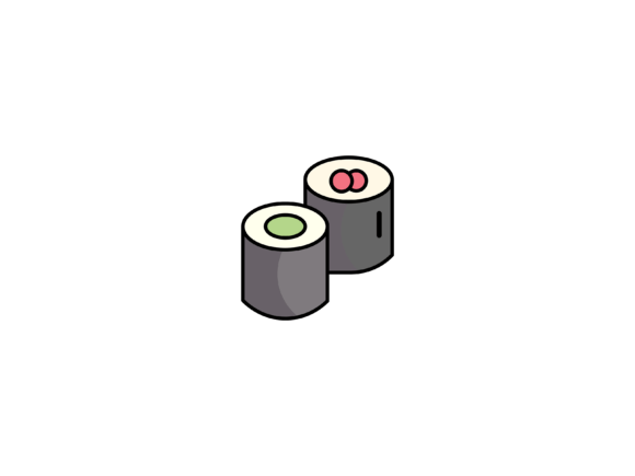 Restaurant Sushi Illustrations: Fresh Vectors for Your Design Projects
