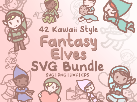 Unlocking Whimsy: A Designer's Guide to Fantasy Elves SVG Illustrations
